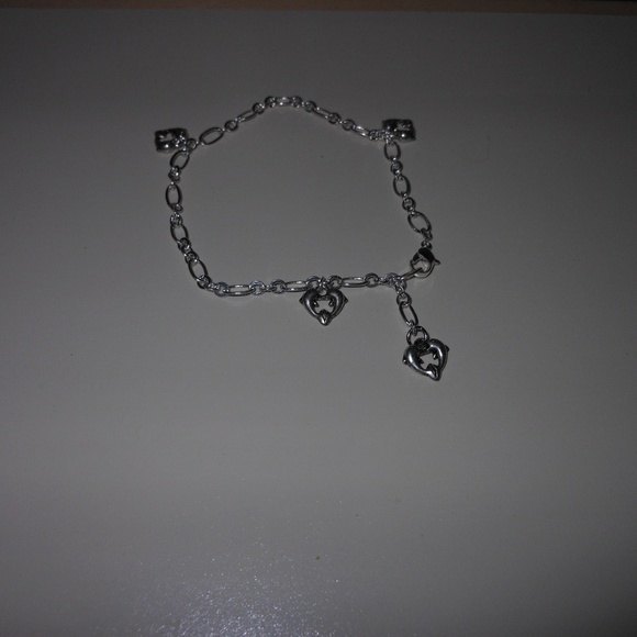 Kissing Dolphins Anklet - Picture 2 of 3